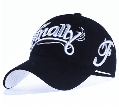 100% Cotton Snapback Baseball Cap Adjustable Embroidered Letter Design