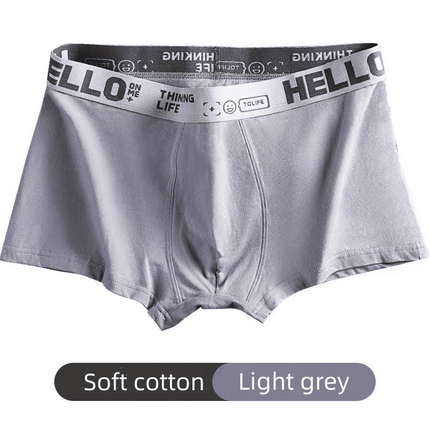 4-Pack Men's Cotton Graphene Boxer Briefs - Bacteriostat Youth Performance Underwear