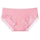 Ultimate Comfort 4 Pack Milk Silk Lace Panties for Women - Soft & Breathable