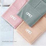 4-Pack Pure Cotton Graphene Antibacterial High-Waist Seamless Breathable Womens Panties