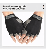 Half Finger Gloves for Men Women Gym Fitness Weight Lifting Building Workout Running Exercise