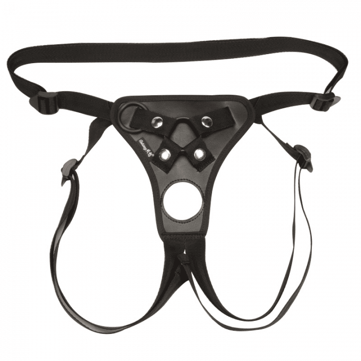 Adjustable Strap-On Harness with Realistic Dildo for Couples & Individuals