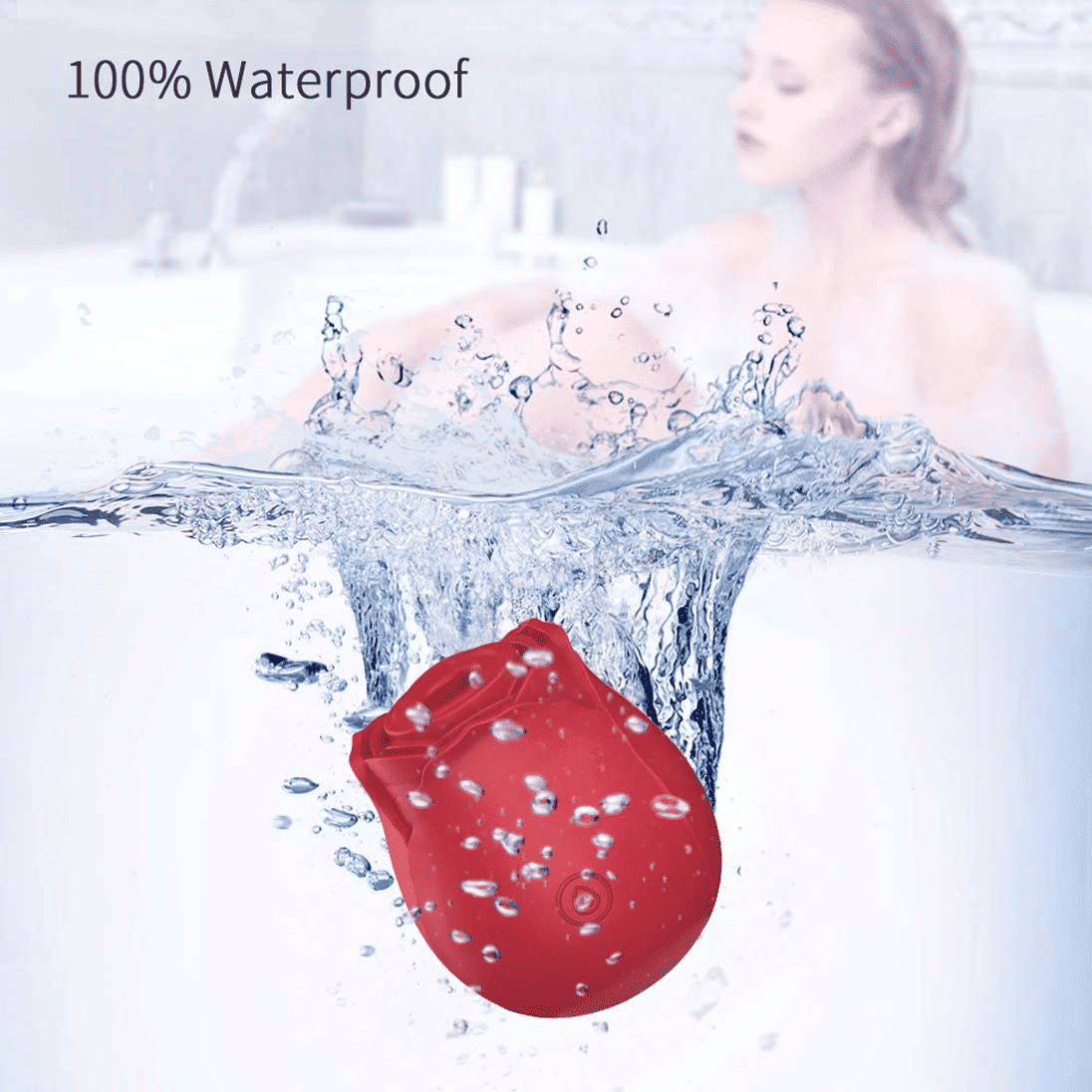 Powerful Rose Clitoris Sucking Vibrator - Rechargeable Oral Stimulator for Women