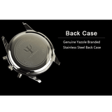Sophisticated Men's Quartz Watch: Stainless Steel, PU Leather Strap, Water-Resistant