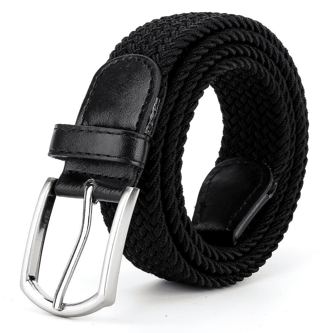 Men's Woven Elastic Braided Belt - Casual Outdoor Sports Universal Comfort