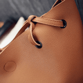 Women's 2-Piece Large PU Leather Tote & Shoulder Bag Set - Soft, Stylish, Versatile