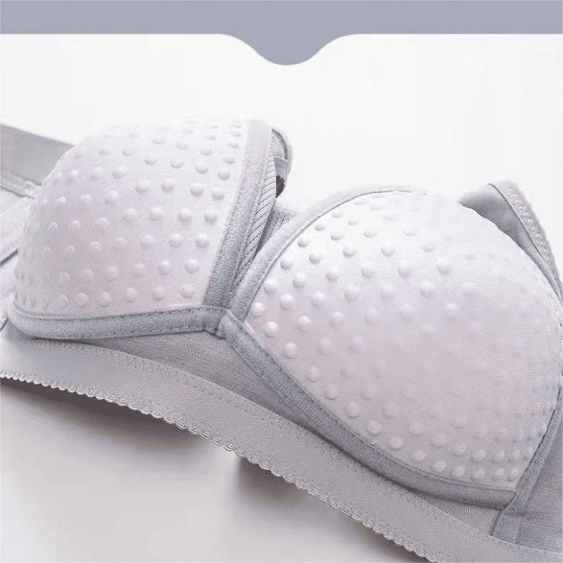 Plus-Size Wireless Push-Up Anti-Sagging Bra with Ultimate Comfort & Support