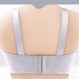 Plus-Size Wireless Push-Up Anti-Sagging Bra with Ultimate Comfort & Support