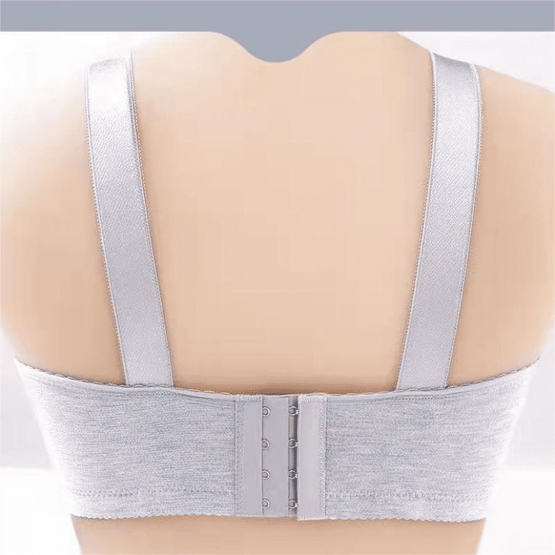 Plus-Size Wireless Push-Up Anti-Sagging Bra with Ultimate Comfort & Support