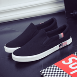 Men's Lightweight Canvas Loafers: Comfortable Slip-On Flats for Casual Everyday Wear