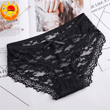 Baldur 10-Pack Women's Lace Low-Waist Briefs Multi-Color Underwear Lingerie Panties