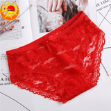 Baldur 10-Pack Women's Lace Low-Waist Briefs Multi-Color Underwear Lingerie Panties