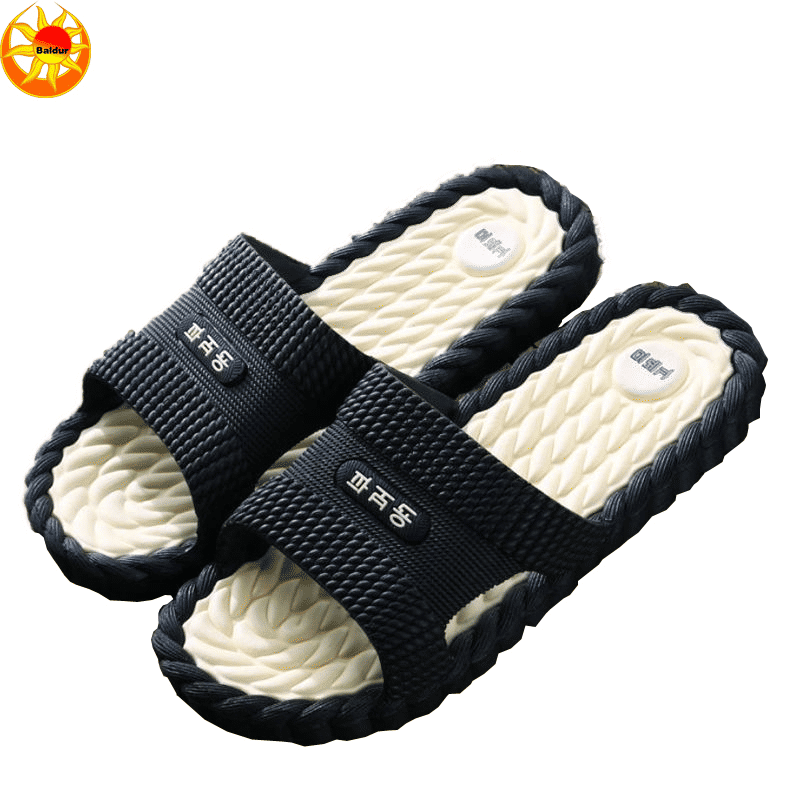 Baldur Unisex Non-Slip Bath & Indoor Slippers - Thick Sole, Soft Comfort