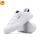 Baldur Breathable Low-Top Casual Sport Sneakers - Unisex White & Black Fashion