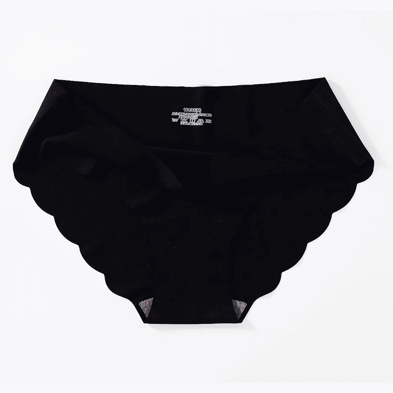 Baldur 5-Pack Women's Seamless Ice Silk Quick-Dry Panties - Comfy, Invisible Briefs
