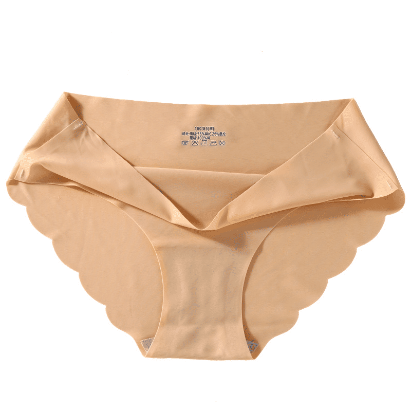 Baldur 5-Pack Women's Seamless Ice Silk Quick-Dry Panties - Comfy, Invisible Briefs