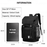 Large Capacity Men's Backpack: Outdoor Travel, Business Commute, Laptop Rucksack