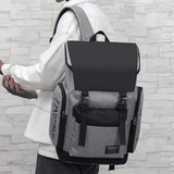Large Capacity Men's Backpack: Outdoor Travel, Business Commute, Laptop Rucksack