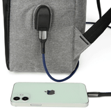 Spacious 15.6-inch Laptop Backpack with USB Charging Port & Large Capacity