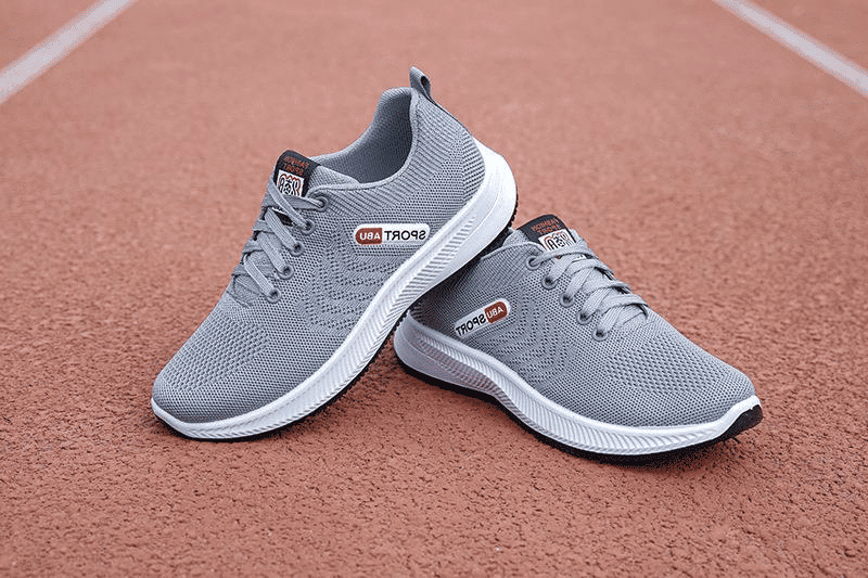 Freyr Unisex Breathable Non-Slip Athletic Running Shoes - Casual Gray