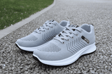 Freyr Unisex Breathable Non-Slip Athletic Running Shoes - Casual Gray