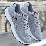 Freyr Unisex Breathable Non-Slip Athletic Running Shoes - Casual Gray