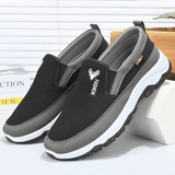 Freyr Men's Comfortable Driving Loafers: Non-Slip, Breathable, Black Walking Shoes