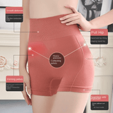 Freyr 3Pcs Women's Seamless High-Waist Tummy Control Panties, Lightweight Nylon Underwear