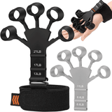 Finger Gripper Exerciser 6 Resistant Levels Silicone Hand Strengthener for Rehabilitation