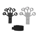 Finger Gripper Exerciser 6 Resistant Levels Silicone Hand Strengthener for Rehabilitation