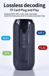 TG117 Portable Bluetooth Speaker Hi-Fi Wireless Loudspeaker with USB/TF Card Support