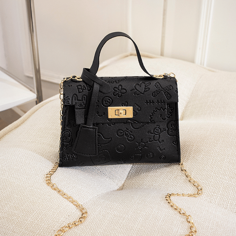 Elegant PU Leather Classic Shoulder Crossbody Handbag for Women - Versatile & Stylish