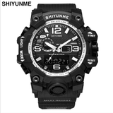 Men's Military Dual Display Army Watch with LED Backlight Stopwatch