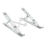 RichRipple Premium Aluminum Alloy Foldable Laptop Stand - Ergonomic Adjustable Riser