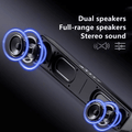 Premium Portable Bluetooth Sound Bar Speaker: Wireless Stereo System, Multi-Input Audio