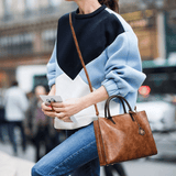 Versatile 3-Piece Women's PU Leather Handbag Set: Tote, Crossbody, Clutch
