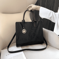 Versatile 3-Piece Women's PU Leather Handbag Set: Tote, Crossbody, Clutch
