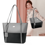 CALLA Premium PU Leather Large Capacity Tote Shoulder Bag for Women