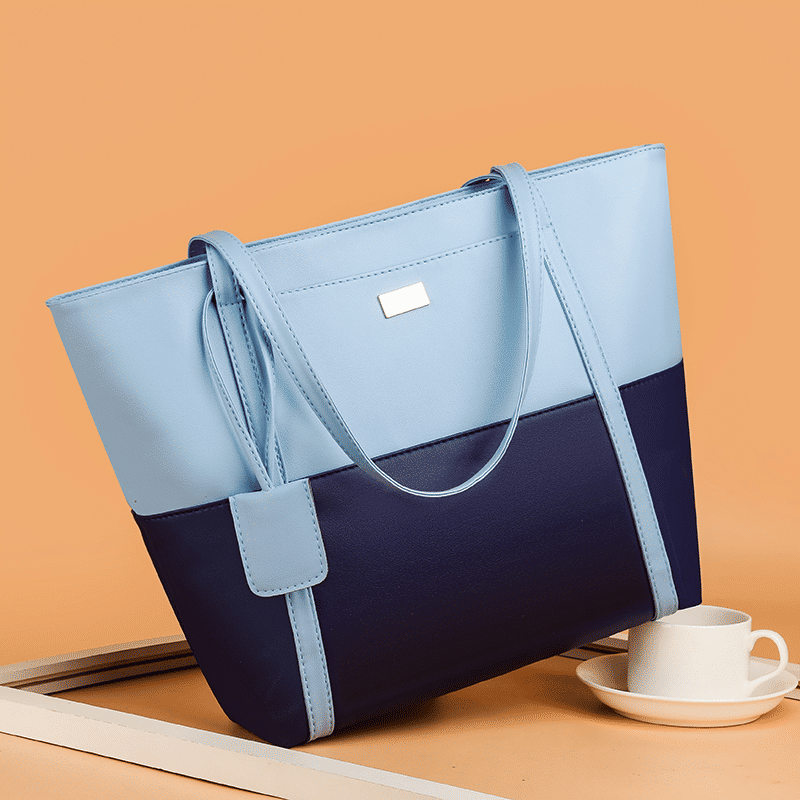 CALLA Premium PU Leather Large Capacity Tote Shoulder Bag for Women