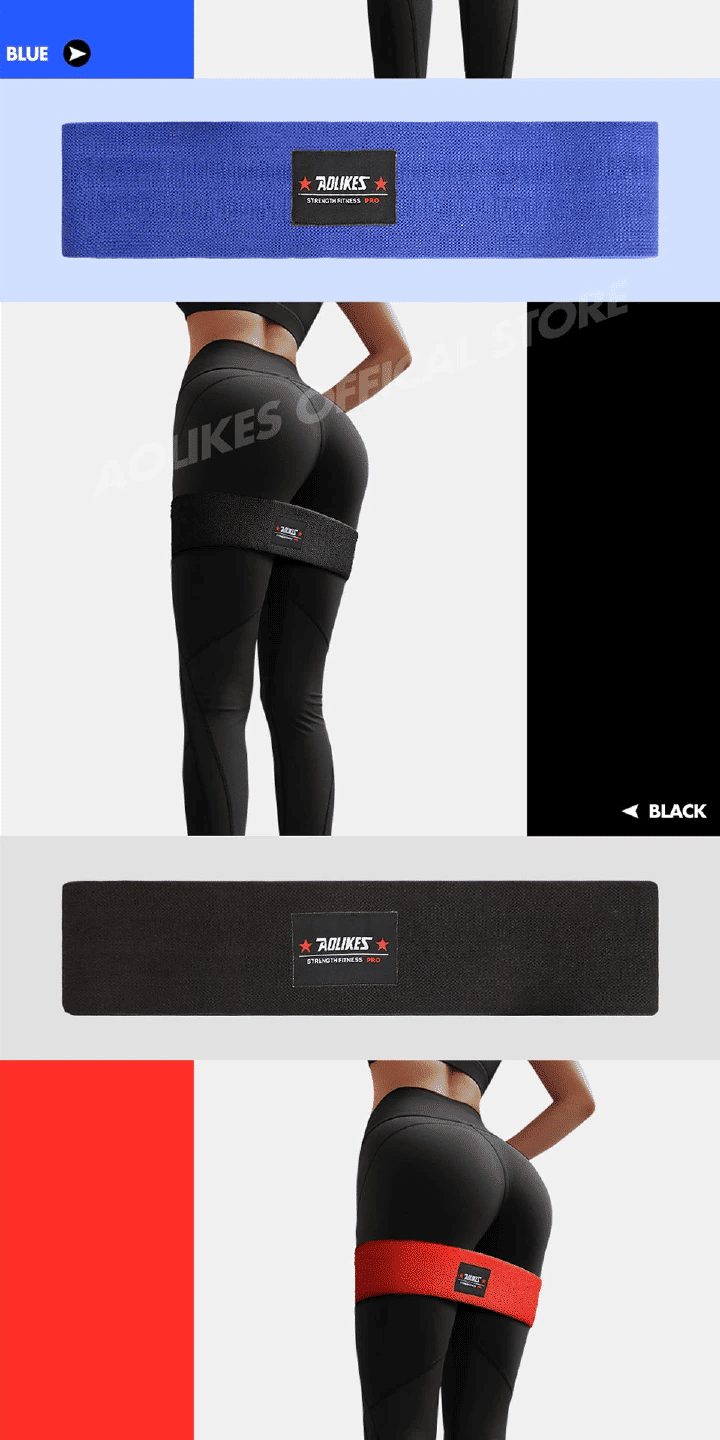 Thickened Resistance Band For Men's Women's Strength Training Yoga Rope 120lb Black
