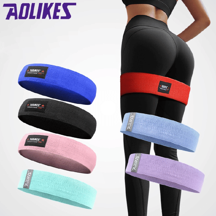 Thickened Resistance Band For Men's Women's Strength Training Yoga Rope 120lb Black