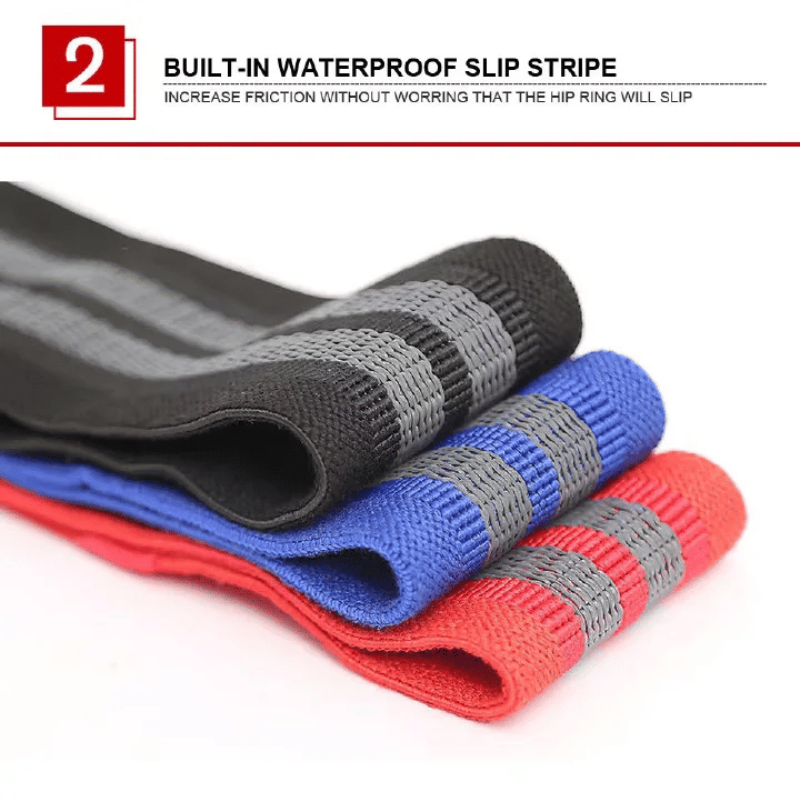 Thickened Resistance Band For Men's Women's Strength Training Yoga Rope 120lb Black