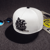 Unisex Fashion Snapback Baseball Cap: Flat-Brimmed Hip-Hop Street Style Hat