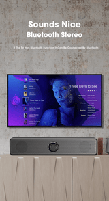 Powerful 4D Surround Bluetooth Soundbar for TV, Computer, Home Theater Stereo