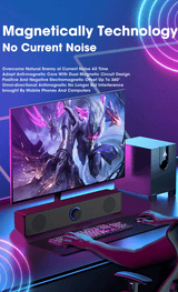 Powerful 4D Surround Bluetooth Soundbar for TV, Computer, Home Theater Stereo