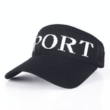 Women's Breathable Topless Sun Visor Hat - Outdoor Ladies Baseball Cap
