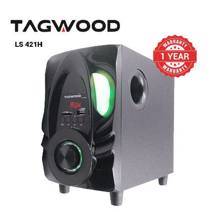 Tagwood LS-421H 2.1CH 6000W PMPO Bluetooth Subwoofer Speaker System