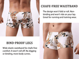 SXCHEN 4-Pack Men's Ultra-Soft Stretch Boxer Briefs | Breathable Plus Size Underwear