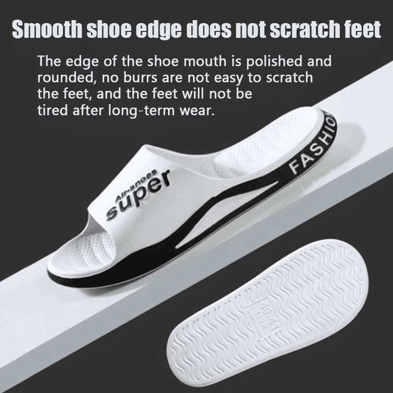 SXCHEN Men's Unisex Non-Slip Thick-Soled Lightweight Indoor Outdoor Beach Slippers