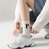 SXCHEN Unisex 5 Pairs Athletic Mid-Calf Socks - Trendy Sport & Casual